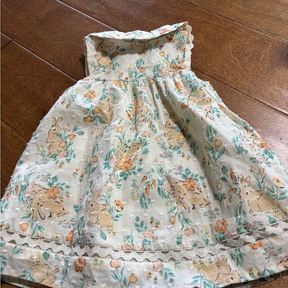 Haute hippie dress rabbits girls size 3-6 months - Picture 4 of 4